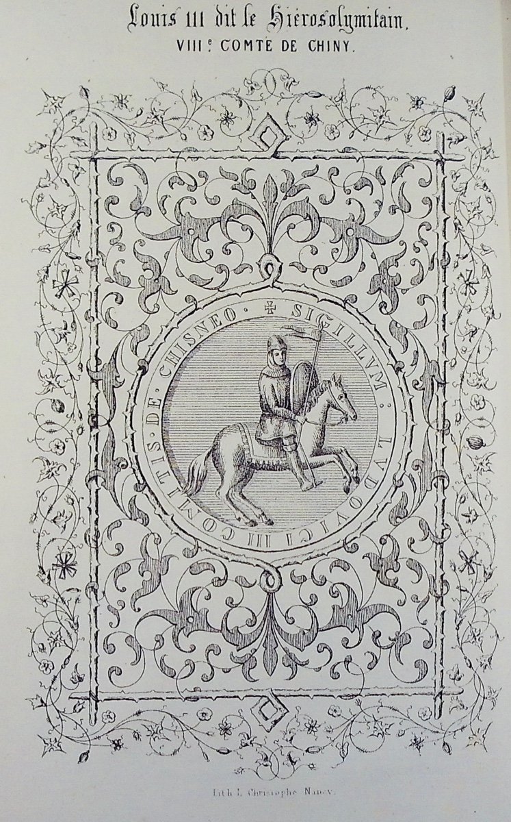 Jeantin (m.) - History Of The County Of Chiny And The Upper Walloon Countries. Second Volume. 1859, Hardback.