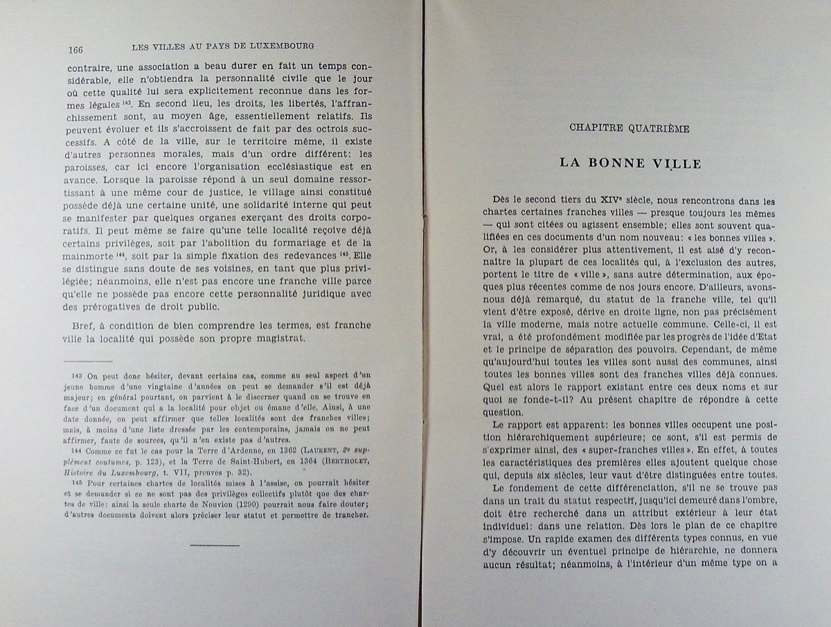Joset - Cities In The Country Of Luxembourg (1196-1383). 1950, Paperback, Sent By The Author.-photo-8