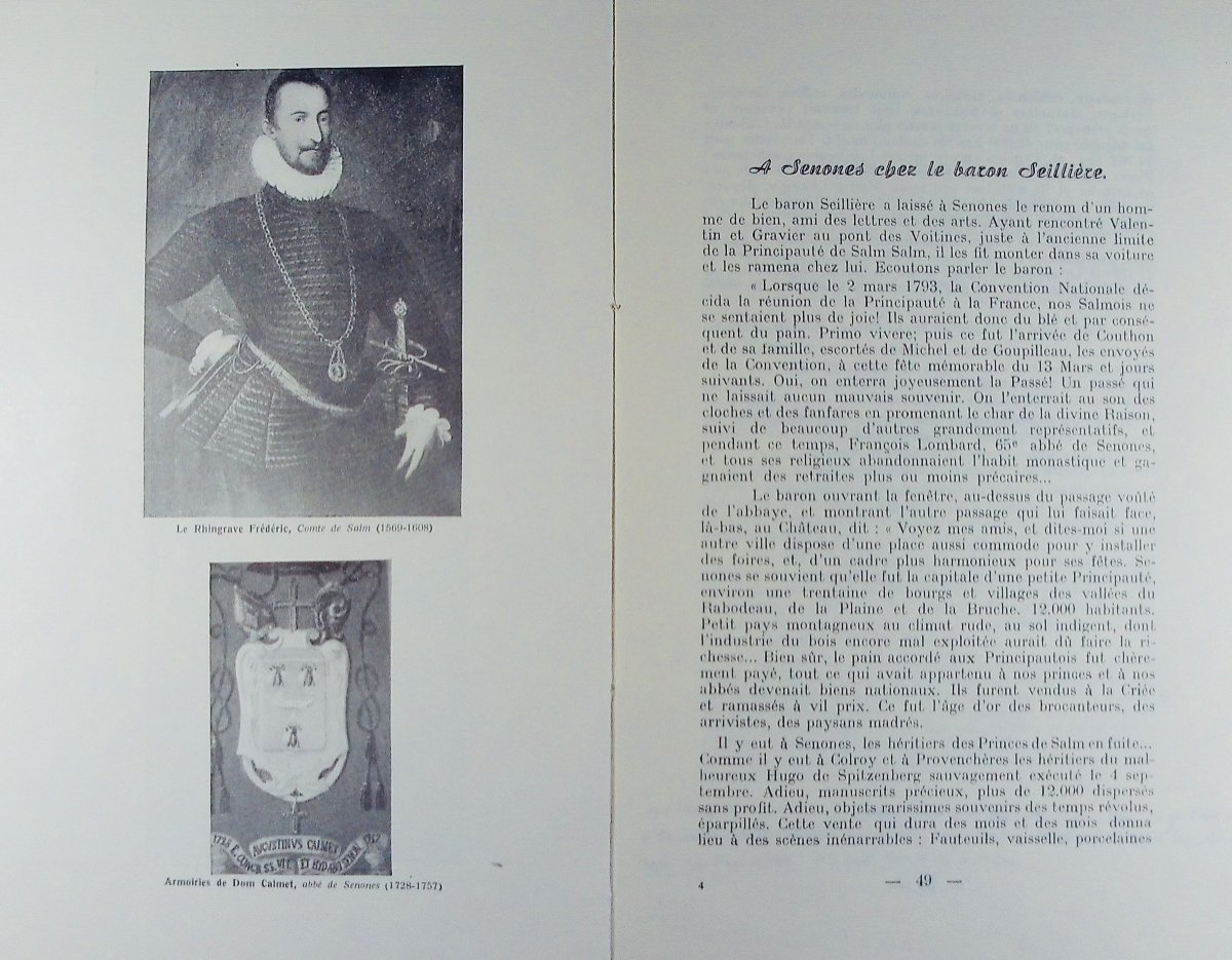 KLEIN-ADAM (Marie) - Le Rouet de Marguerite. Histoire et folklore des environs du Donon. 1960.-photo-1