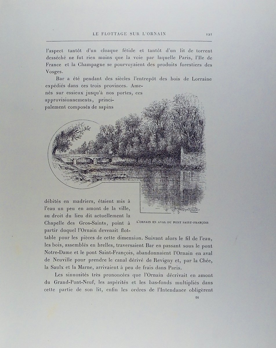 KONARSKI (Wlodimir) -Bar-Le-Duc et le Barrois. Imprimerie Comte-Jacquet, 1909, 2 vol, brochés.-photo-7
