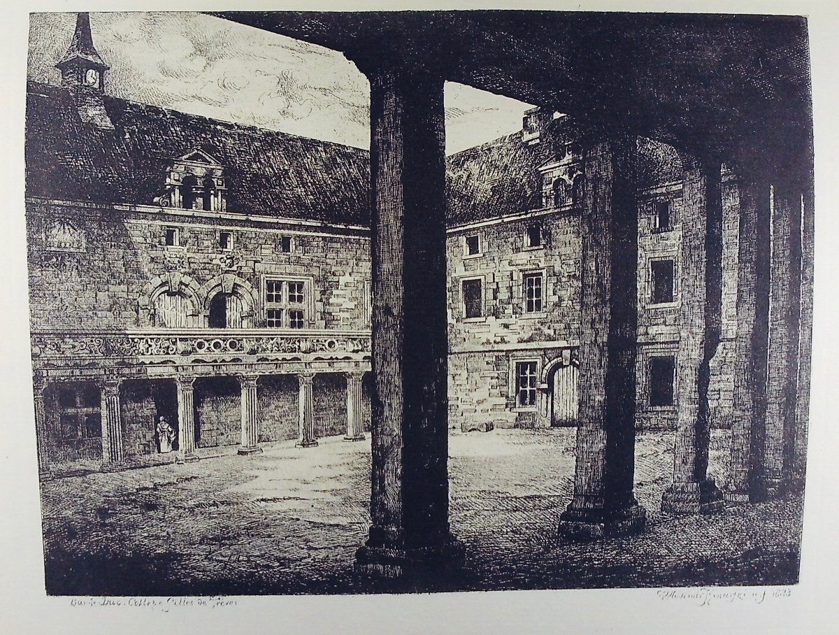 KONARSKI (Wlodimir) -Bar-Le-Duc et le Barrois. Imprimerie Comte-Jacquet, 1909, 2 vol, brochés.