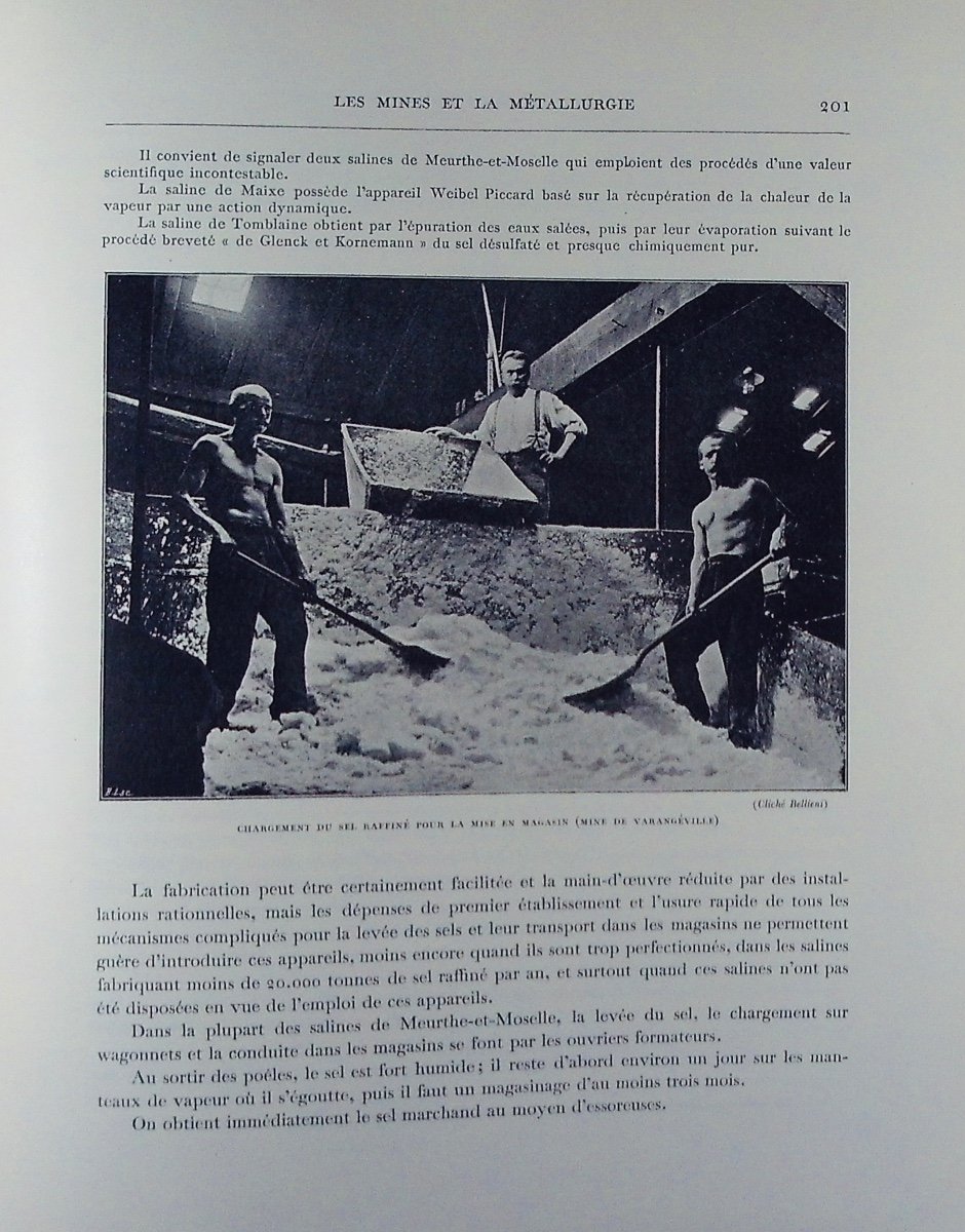 Laffitte (louis) - The Economic Growth Of Lorraine. Berger-levrault, 1912, Paperback.-photo-3