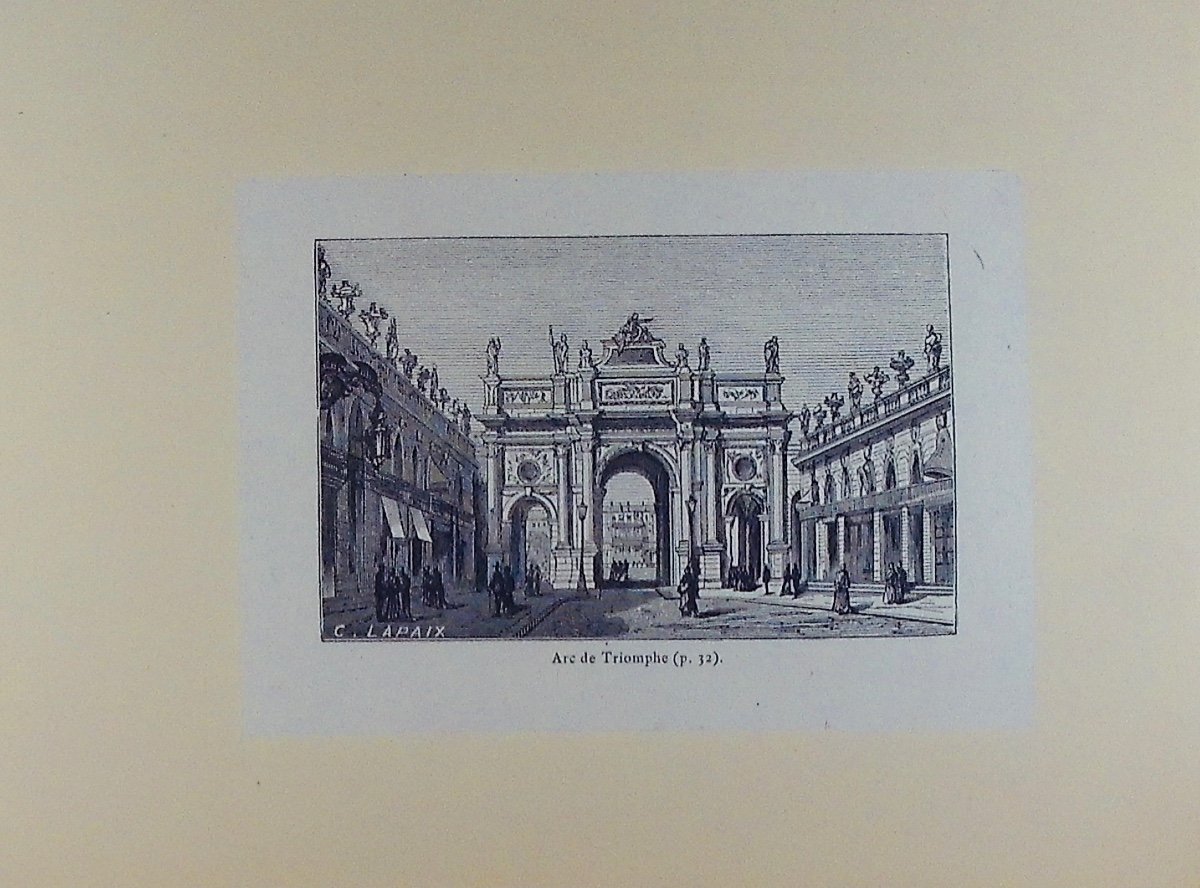 Lapaix (constant) - Illustrated Description Of Nancy And Its Surroundings. Berger-levrault, 1874.-photo-4