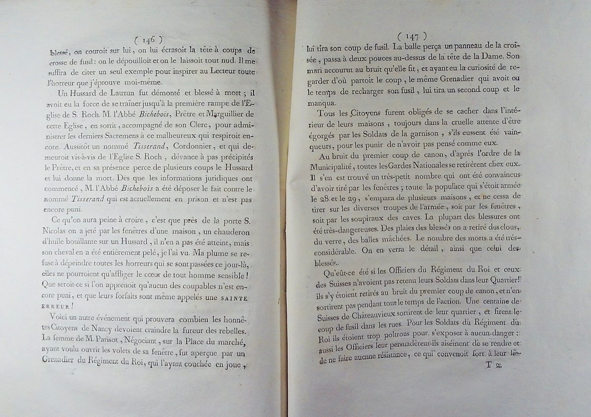 Léonard - Exact And Impartial Account Of What Happened In Nancy, August 31, 1790. -photo-7