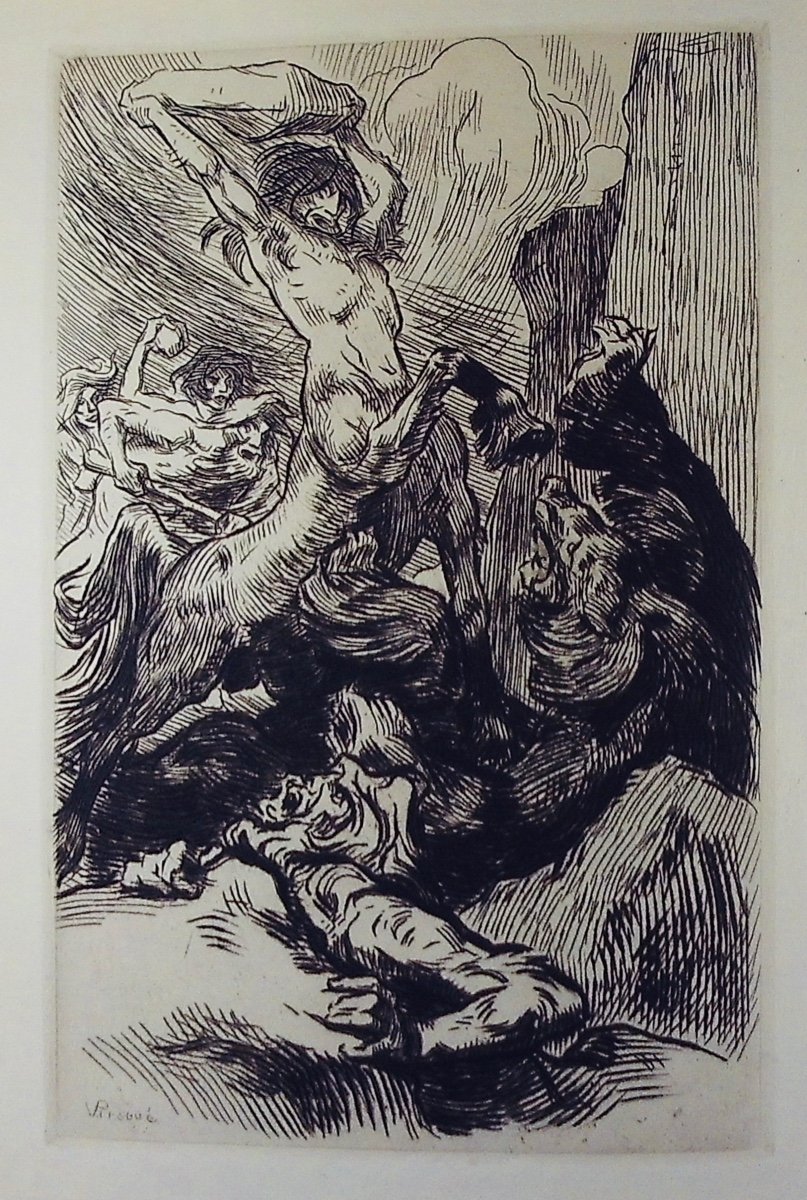 Lichtenberger (andré) - The Centaurs. Crès & Cie Et Berger, 1924, Illustrated By V. Prouvé.-photo-1