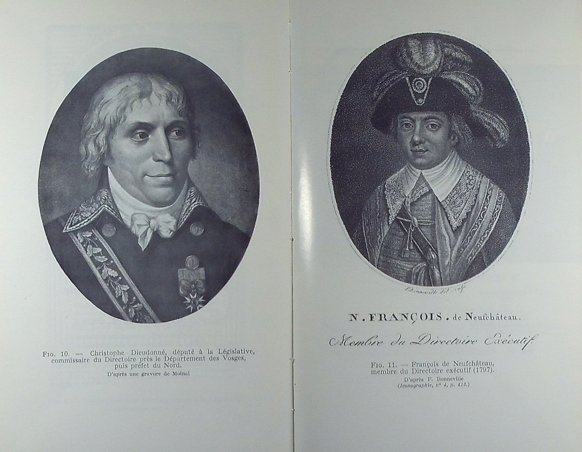 MAROT (Pierre) - Recherches sur la vie de François de Neufchâteau. Berger-Levrault, 1966.-photo-7