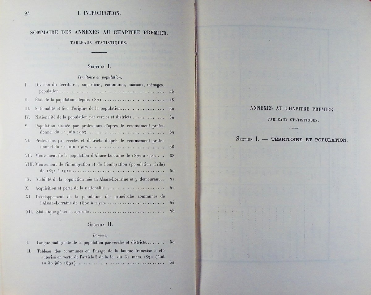 Political And Administrative Organization And Legislation Of Alsace-lorraine. 1915, Bound.-photo-4