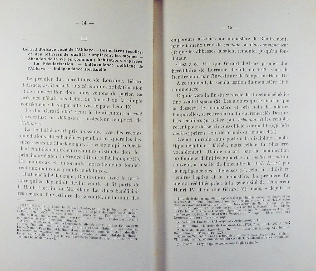 Mougin (stéphane) - Historical Notice On The Abbey Palace Of Remiremont. Huguenin, 1901.-photo-4