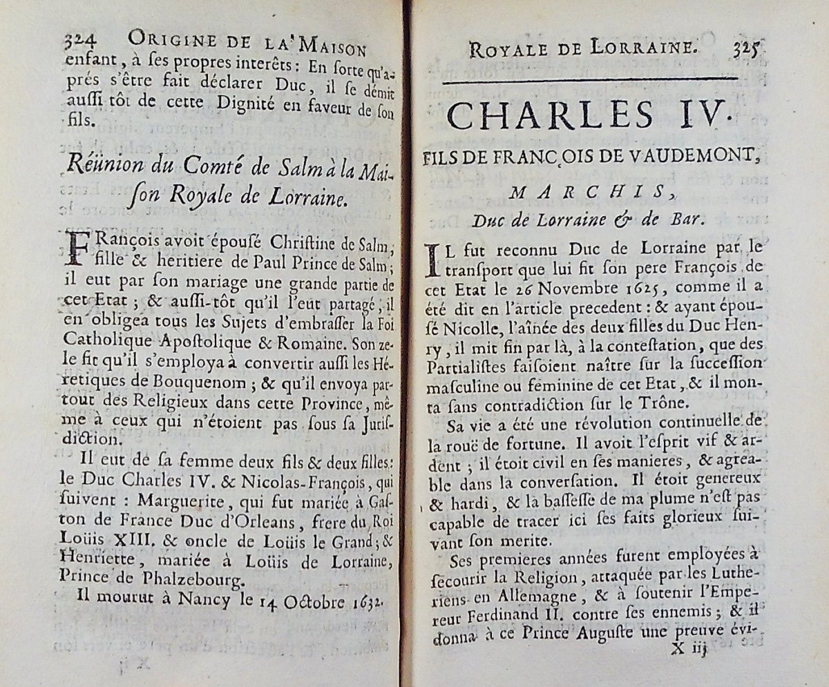 MUSSEY (Jean de) - La Lorraine ancienne et moderne ou l'ancien duché de mosellane. 1712.-photo-8