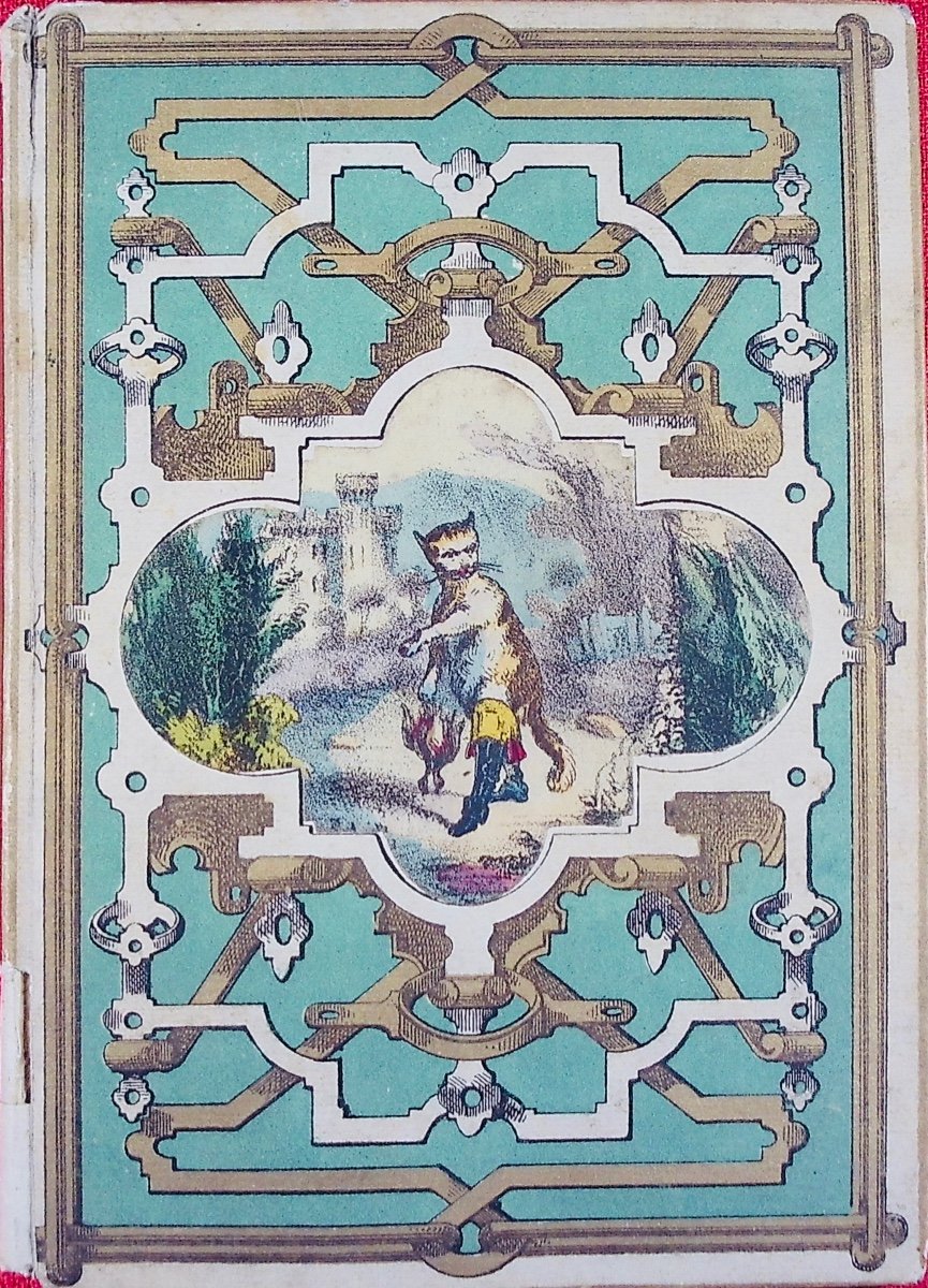 PERRAULT (Claude) - Riquet à la houppe. Le chat botté. Contes illustrés. Haguenthal, vers 1830.-photo-4