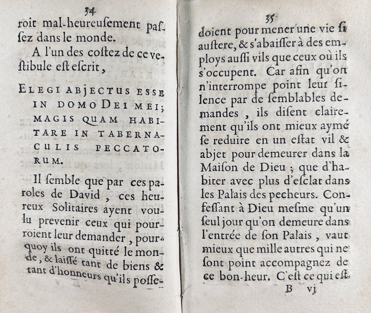 FÉLIBIEN DES AVAUX - Description de l'abbaye de la Trappe. Chez Léonard, 1671, reliure en vélin-photo-1