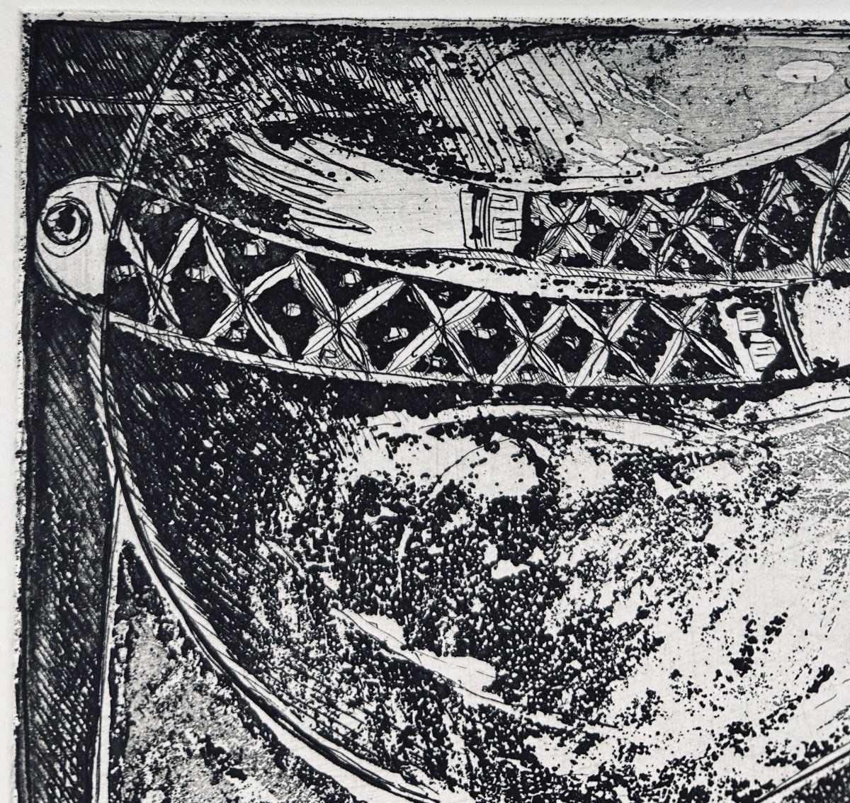 Galmiche (stéphane) - Belly Of Egypt. Sl, At The Author's, 1992; 200/145 Mm, Mixed Technique.-photo-1
