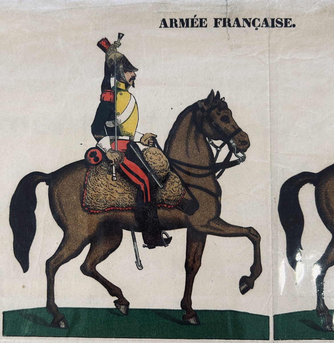 [strasbourg Imagery] - French Army. Dragoons. Strasbourg, Silberman, Circa 1860.-photo-2
