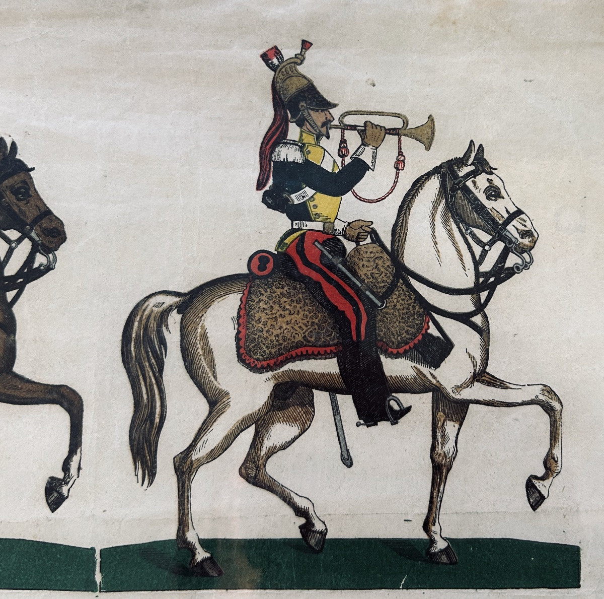 [strasbourg Imagery] - French Army. Dragoons. Strasbourg, Silberman, Circa 1860.-photo-4