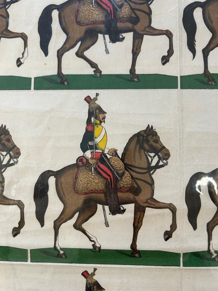 [strasbourg Imagery] - French Army. Dragoons. Strasbourg, Silberman, Circa 1860.-photo-6