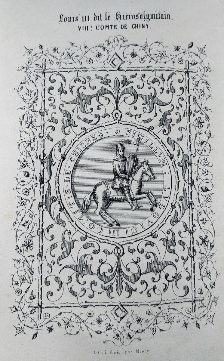Jeantin (m.) - History Of The County Of Chiny And The Upper Walloon Region. 2 Volumes, Paperback, 1859.-photo-2