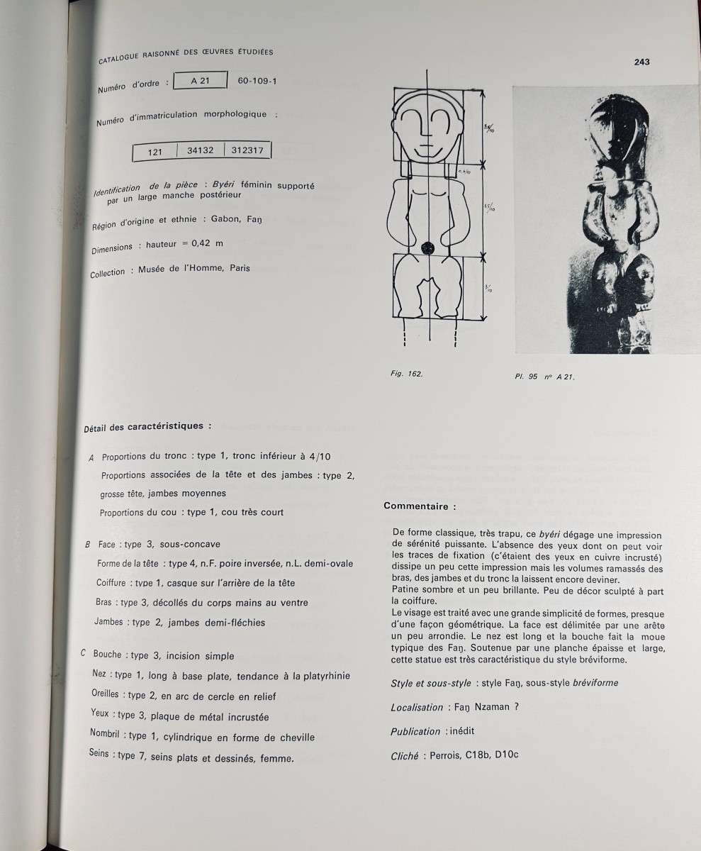 Perrois (louis) - Statuary Fan Gabon. Paris, Orstom, 1972, Paperback.-photo-6