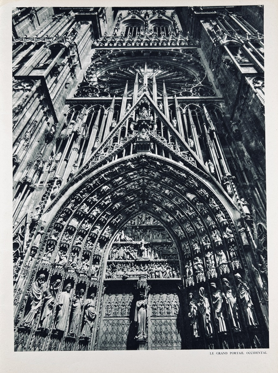 [le Point Magazine] - Collective - Le Point No. XIX. Strasbourg Cathedral. Le Point, 1939.-photo-4