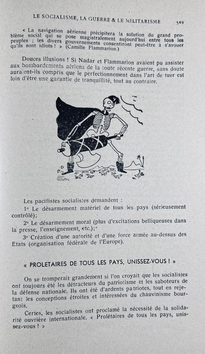 Lorulot - Popular History Of World Socialism. The Free Idea, 1945, Paperback, Dedication.-photo-3