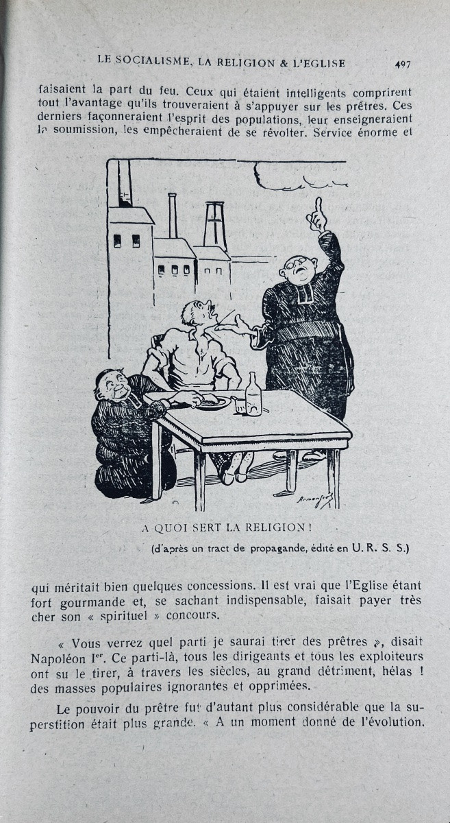 Lorulot - Popular History Of World Socialism. The Free Idea, 1945, Paperback, Dedication.-photo-4