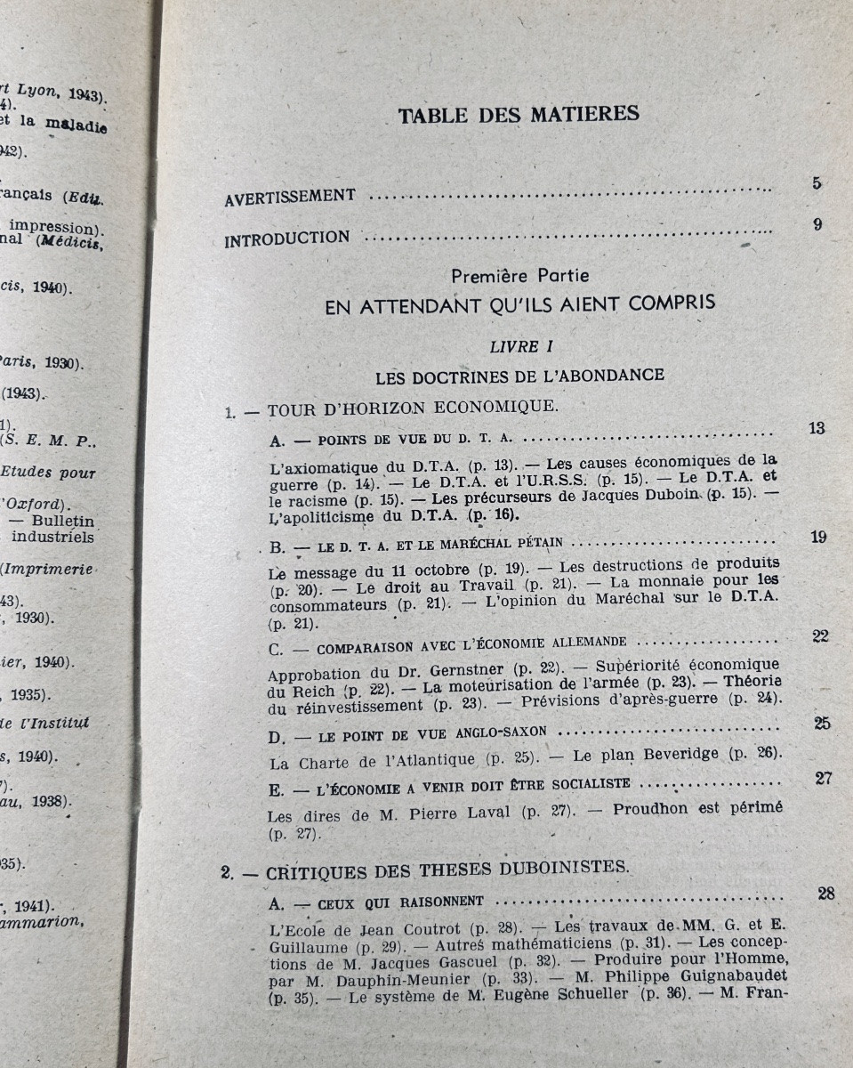 REYBAUD (Élysée) - L’économie qu'il nous faut. Marseille, Ocia Éditions, 1938. Broché, envoi.-photo-2