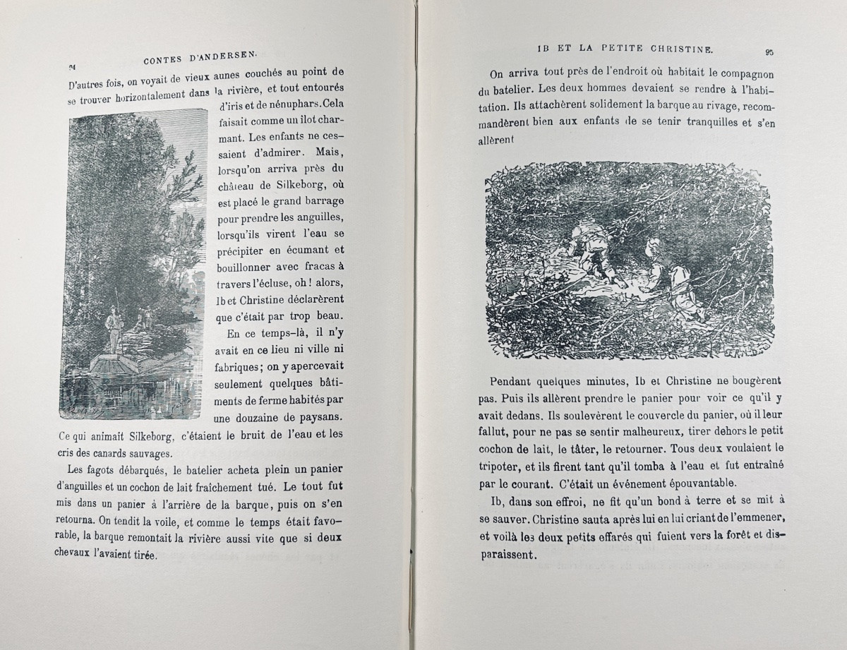 Andersen (hans-christian) - Danish Tales. Garnier Frères, 1929, Illustrated By Yan' Dargent.-photo-5