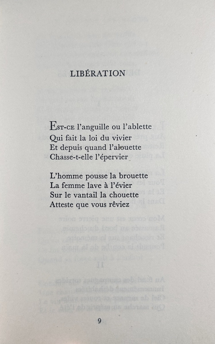 Aragon - The New Heartbreaker. Gallimard, 1948, Paul Bonnet Hardcover, First Edition.-photo-2