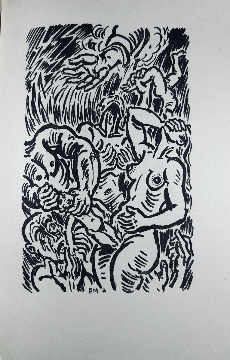 Aubigné (agrippa d') Judgment. Seghers, 1945, Illustrated By Franz Masereel, Numbered Copy.-photo-3