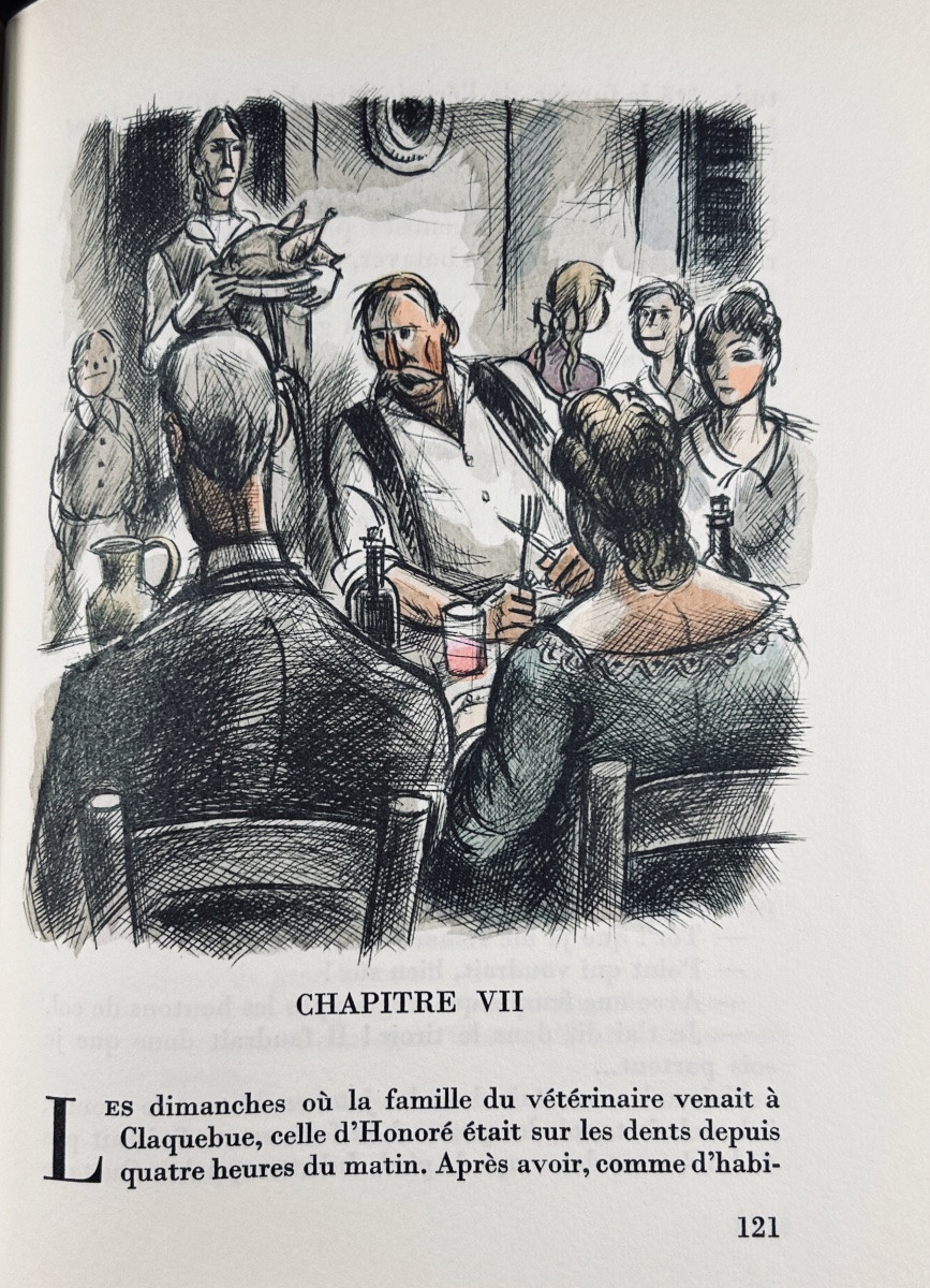 AYMÉ (Marcel) - La jument verte. La Belle Édition, s.d. (vers 1950), illustré par Collot.-photo-7