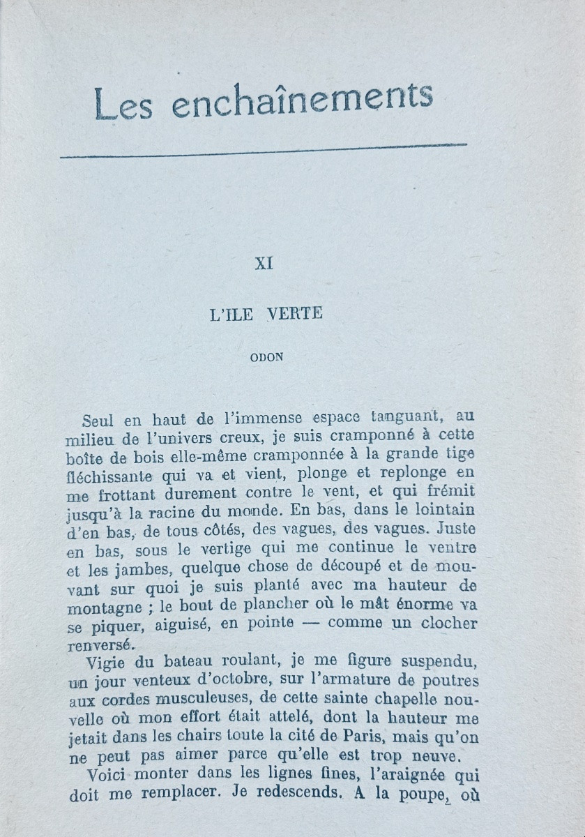 BARBUSSE (Henri) - Les enchaînements, roman. Ernest Flammarion, 1925, envoi de l'auteur.-photo-7