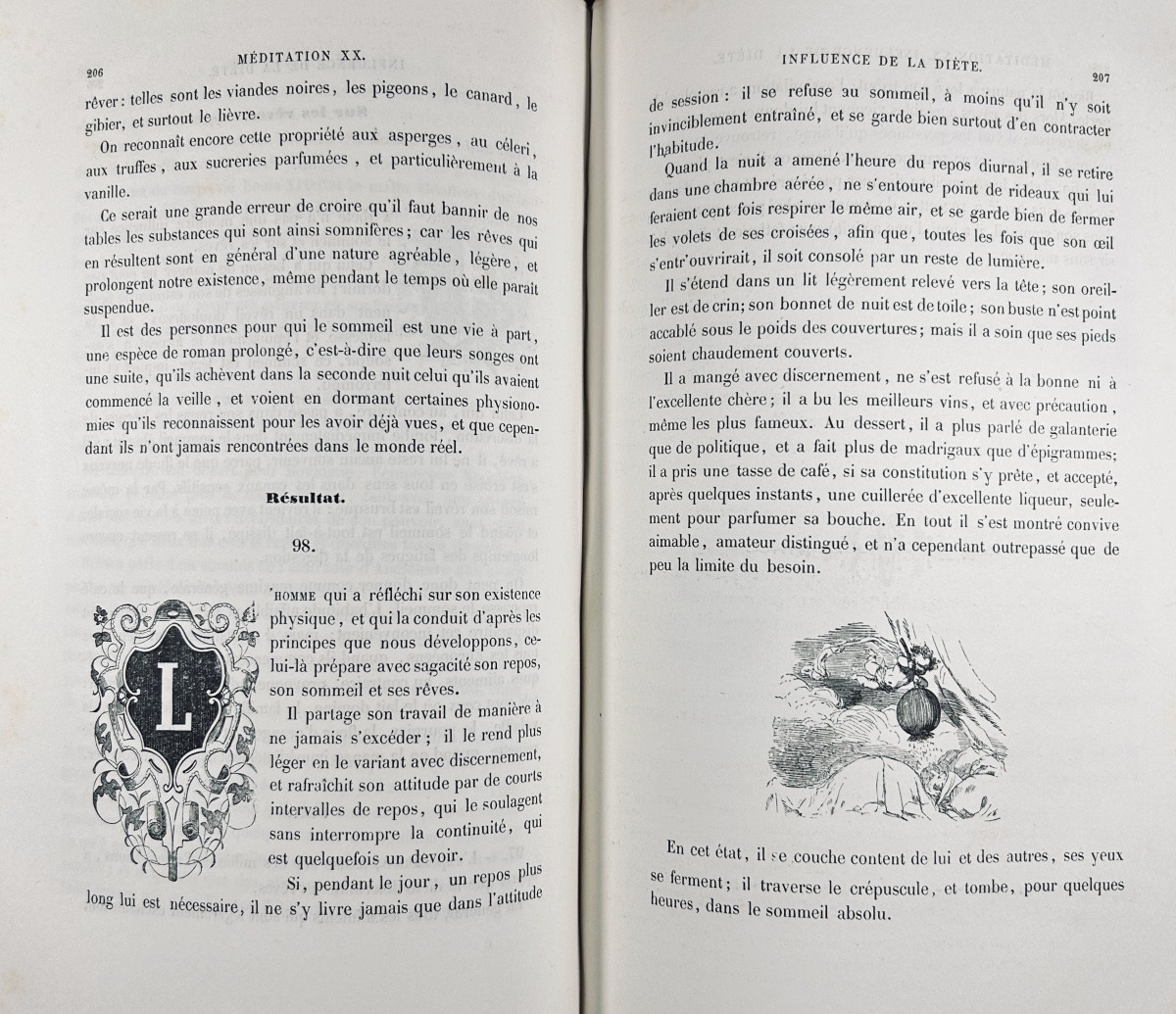 BRILLAT SAVARIN - La Physiologie du goût. Gabriel de Gonet, vers 1850, illustré par Bertall.-photo-4