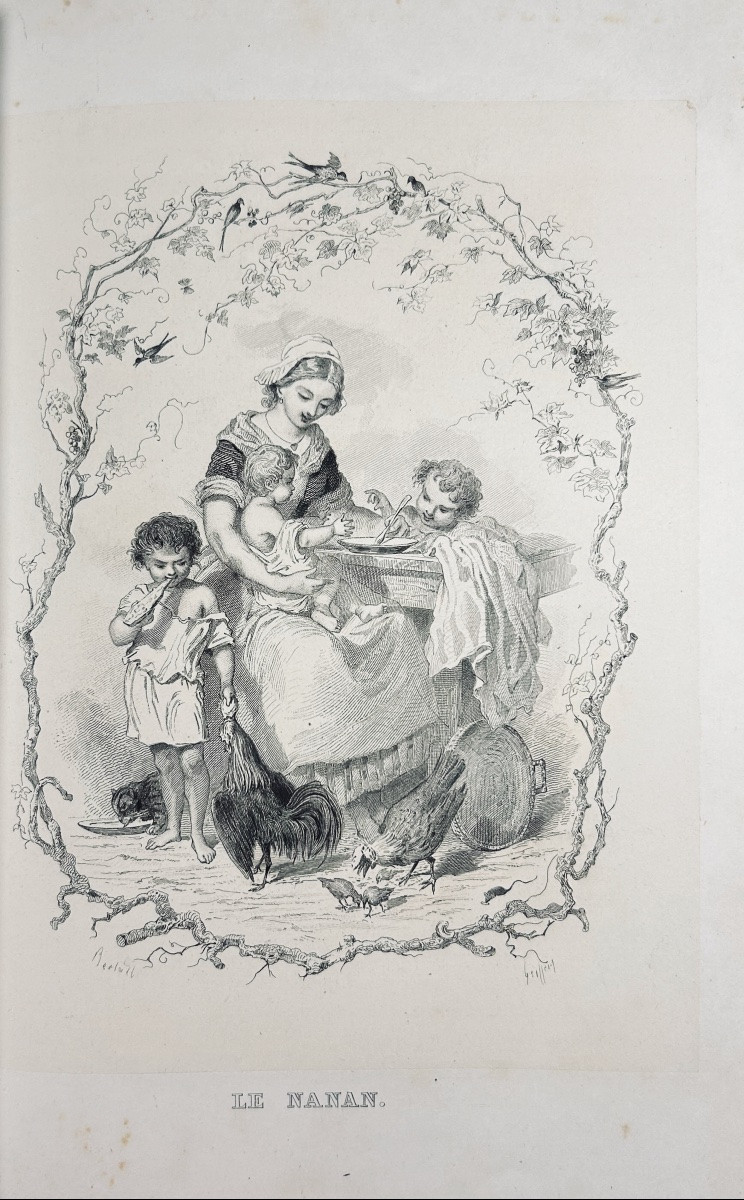 BRILLAT SAVARIN - La Physiologie du goût. Gabriel de Gonet, vers 1850, illustré par Bertall.-photo-5