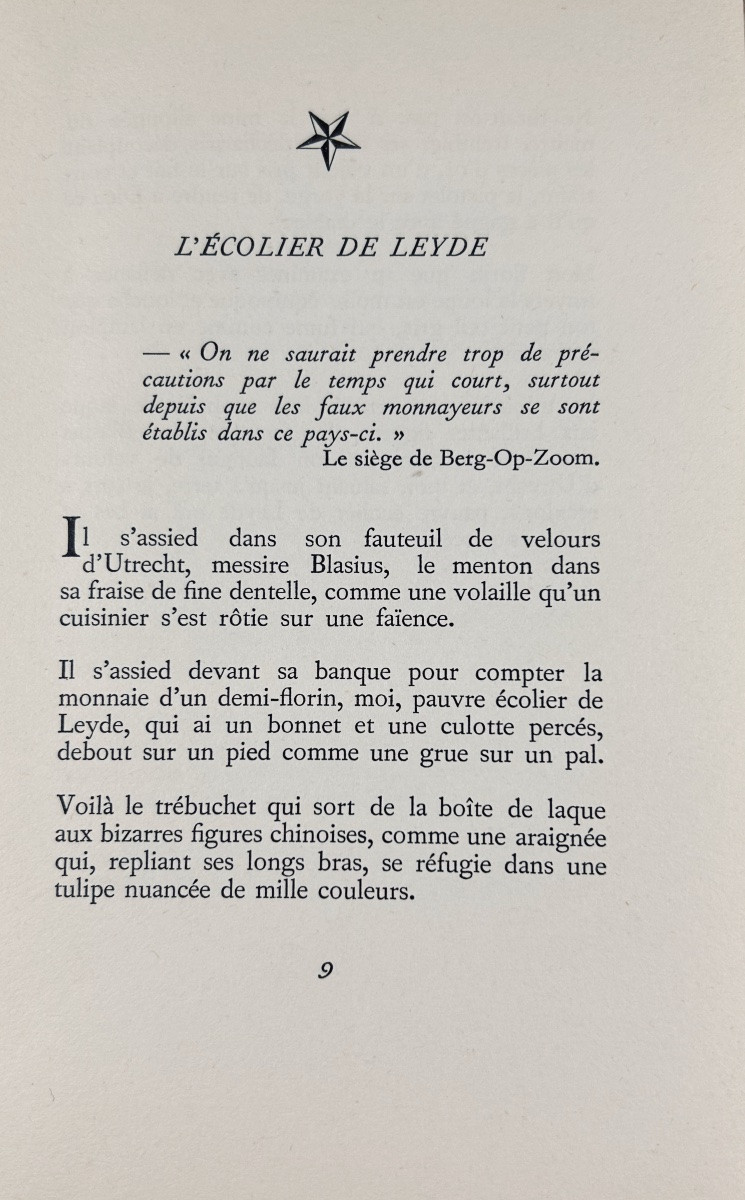 BERTRAND (Aloysius) - Gaspard de la nuit. Paris, G. L. M., 1950, exemplaire numéroté, broché.-photo-2