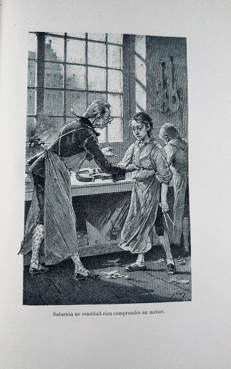 CÉLIÈRES (Paul) - Le chef-d'oeuvre de Papa Schmeltz. Hennuyer, 1889, illustré par J. Geoffroy.-photo-5