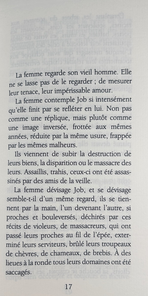 Chedid (andrée) - Job's Wife. Maren Sell / Calmann-lévy, 1993, Sent By The Author.-photo-3