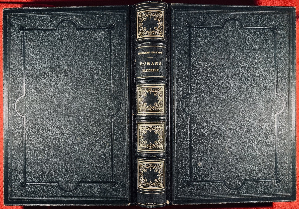 Erckmann-chatrian - National Novels. Hetzel & Cie, 1867. Illustrated By Riou, Fuchs And Schuler.-photo-4