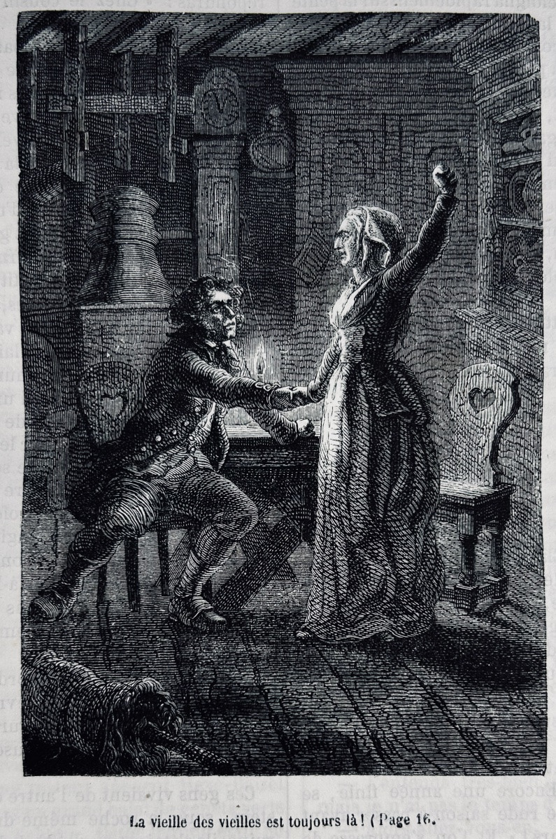 Erckmann-chatrian - National Novels. Hetzel & Cie, 1867. Illustrated By Riou, Fuchs And Schuler.-photo-2