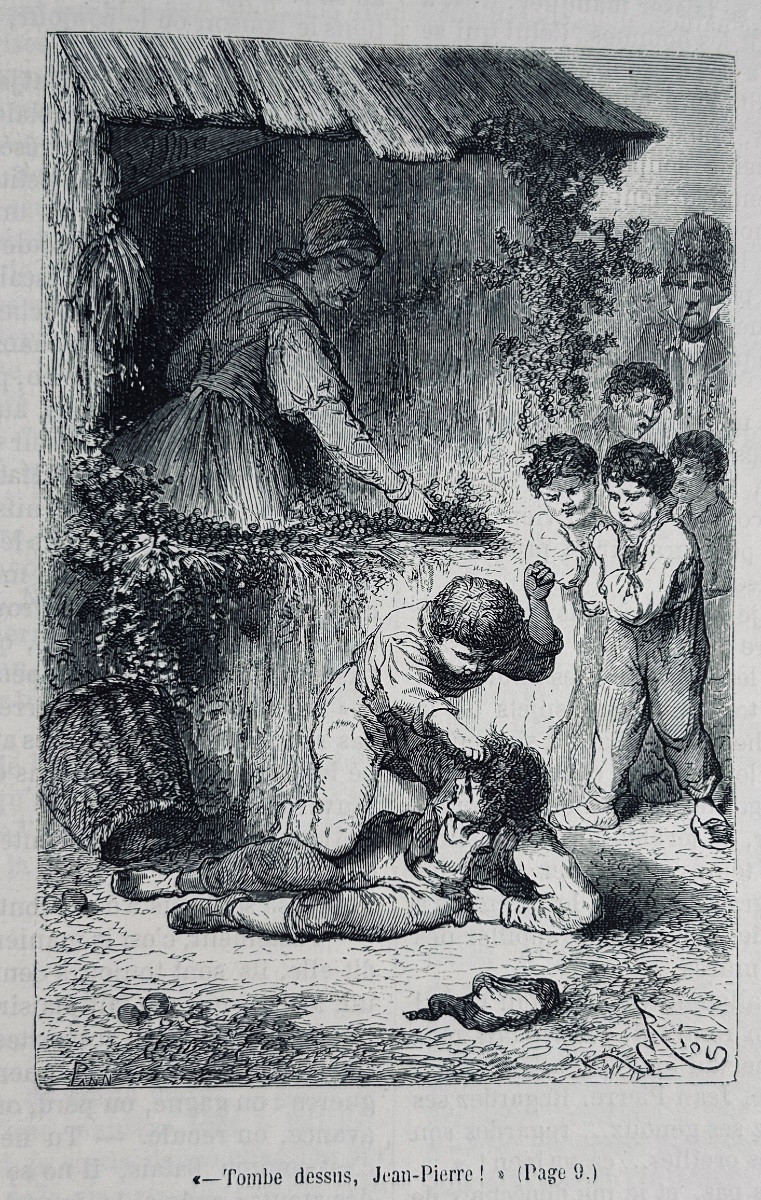 Erckmann-chatrian - National Novels. Hetzel & Cie, 1867. Illustrated By Riou, Fuchs And Schuler.-photo-7
