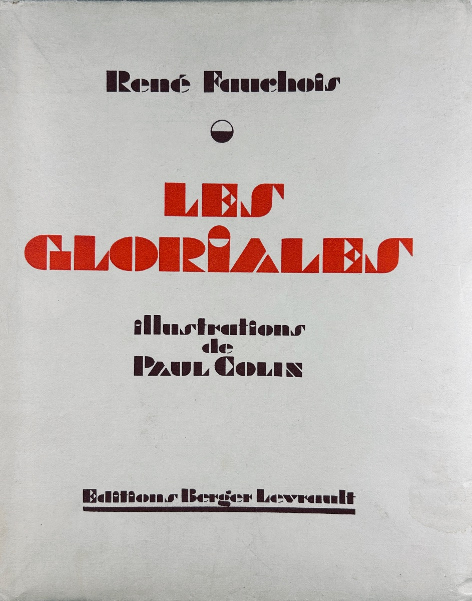 FAUCHOIS (René) - Les gloriales. Éditions Berger-Levrault, 1929, illustré par Paul Colin.-photo-4