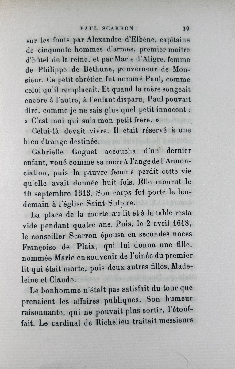 France (anatole) - The Latin Genius. Calmann Lévy, 1917, Numbered Copy On Holland Paper.-photo-3