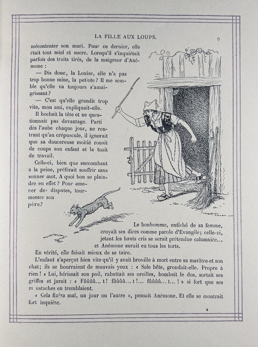 [LALAU] - ROBERT-DUMAS (Charles) - Contes mauves de ma mère-grand. Boivin et Cie, 1929.-photo-3
