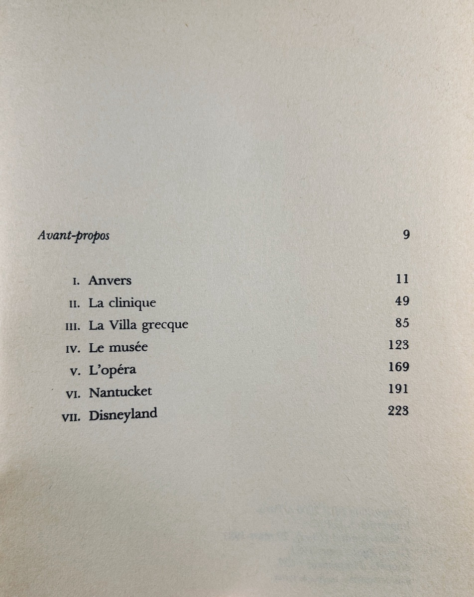 Mallet-jorris (françoise) - The Angel's Wink. Gallimard, 1983, Dedication From The Author.-photo-8