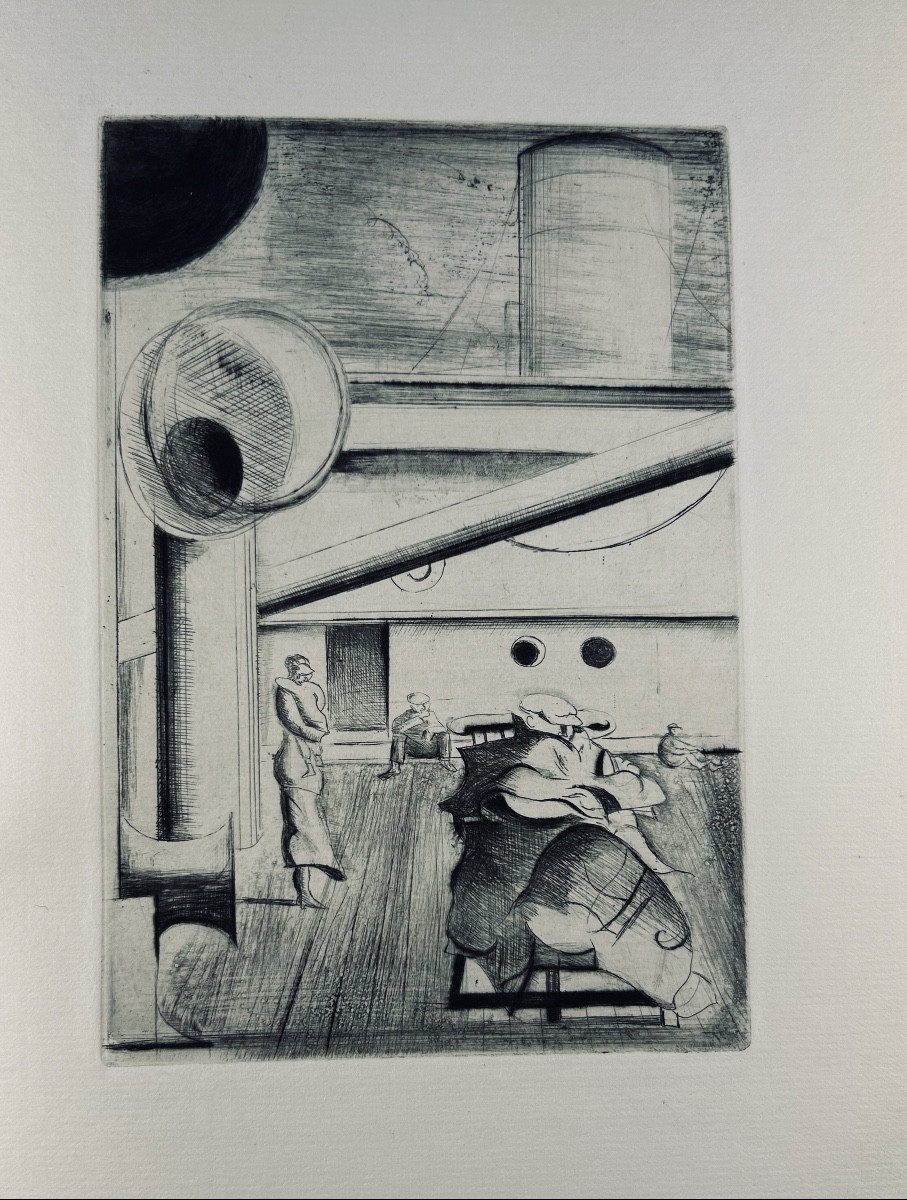 GIRAUDOUX (Jean) - Amica américa. Émile-Paul Frères, 1928, illustrations de Jacques Mauny.