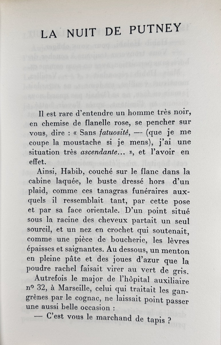 Morand (paul) - Closed At Night. New French Review, 1923, Original Edition.-photo-5