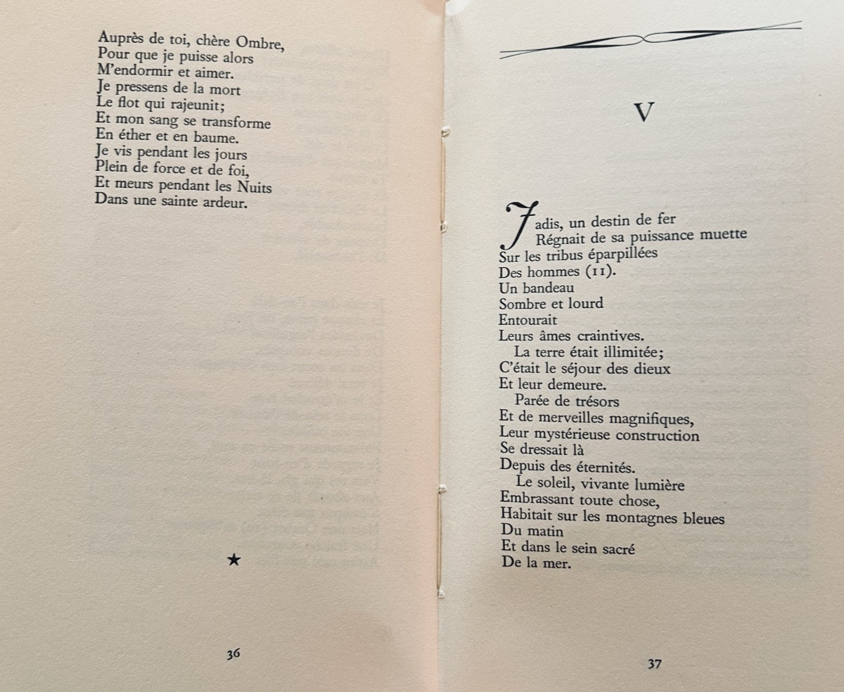 Novalis - Hymns To The Night. Glm, 1949, Numbered Copy On Alfama Paper.-photo-2
