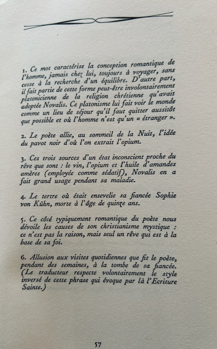 Novalis - Hymns To The Night. Glm, 1949, Numbered Copy On Alfama Paper.-photo-7