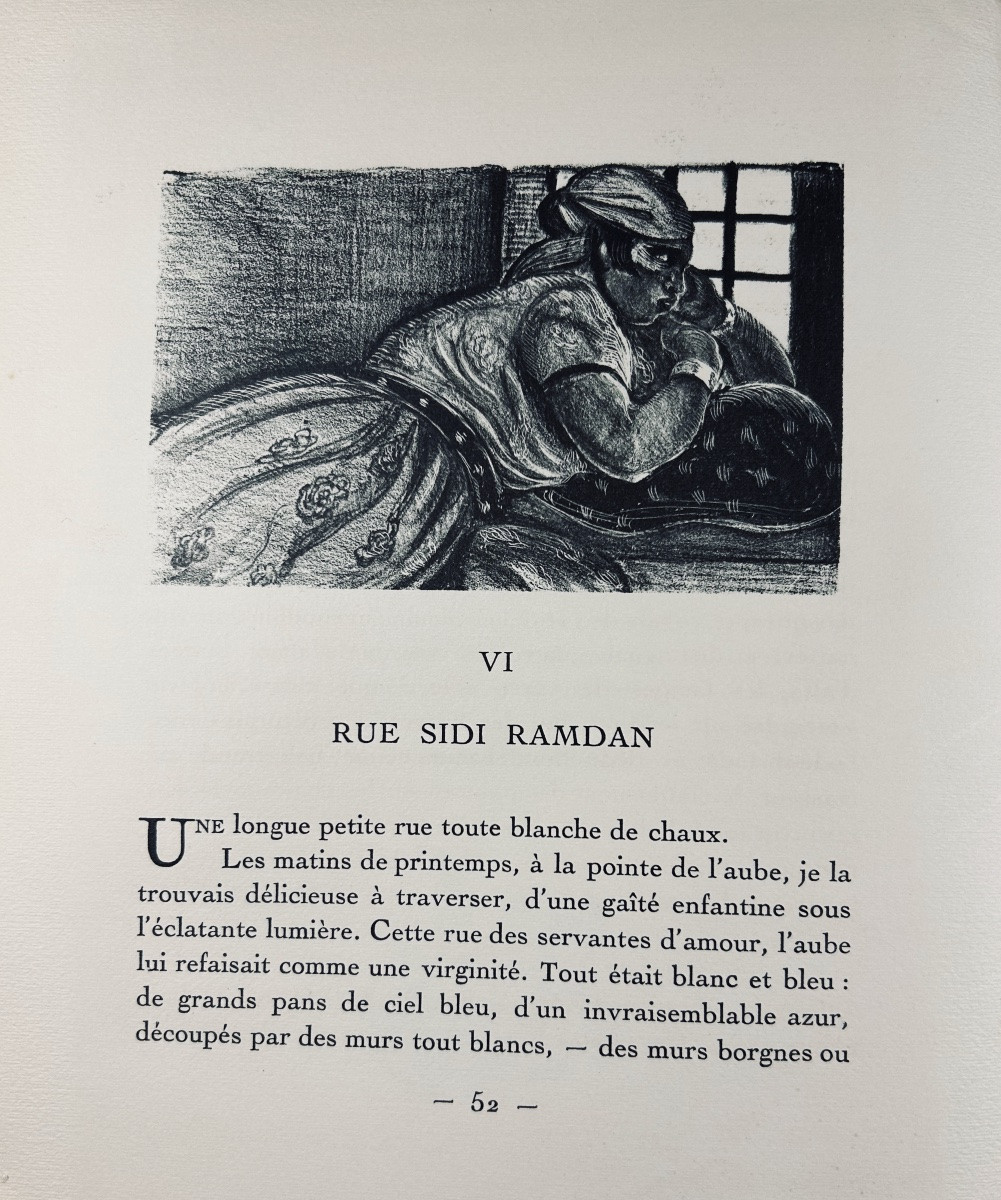 [SURÉDA] - BERTRAND (Louis) - Nuits d'Alger. Ernest Flammarion, 1929, exemplaire numéroté.-photo-5