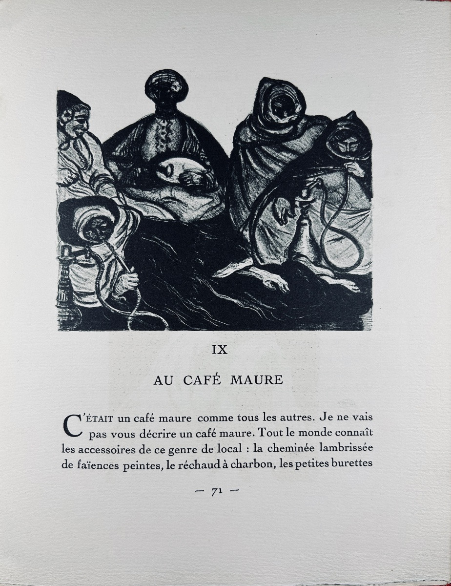 [SURÉDA] - BERTRAND (Louis) - Nuits d'Alger. Ernest Flammarion, 1929, exemplaire numéroté.-photo-7