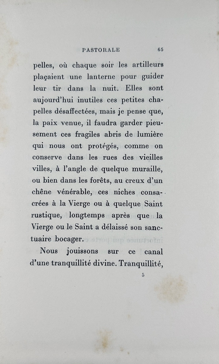 THARAUD (Jérome et Jean) - Une relève. Paris, Plon, 1924, exemplaire numéroté sur pur fil. -photo-3