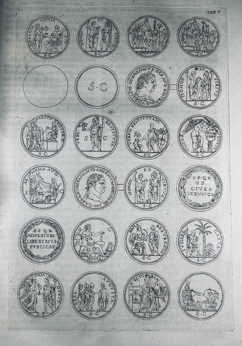 BARTOLO & HAVERCAMP - Médailles du Cabinet de la Reine Christine. La Haye, de Hondt, 1742-photo-3